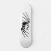 Drache Yin Yang 2,0 Skateboard (Vorderseite)