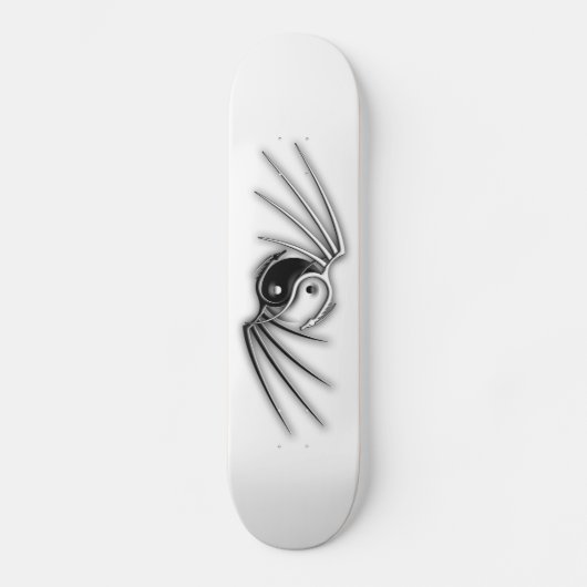 Drache Yin Yang 2,0 Skateboard (Vorderseite)
