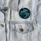 Drache Yin Yang Button (Beispiel)