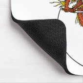 Drache Yin Yang Geschenk Mousepad (Ecke)
