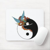 Drache Yin Yang Geschenk Mousepad (Mit Mouse)