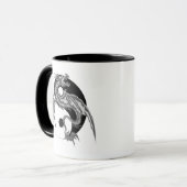 Drache Yin Yang Geschenk Tasse (Vorderseite Links)