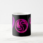 Drache Yin Yang Kaffeetasse (Mittel)
