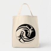 Drache Yin Yang Tasche (Vorne)