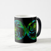 Drache Yin Yang Verwandlungstasse (VorderseiteRechts)