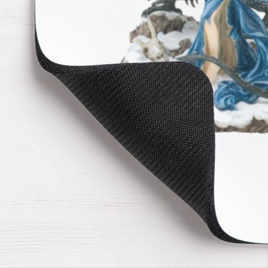 Drache zahmer mousepad (Ecke)