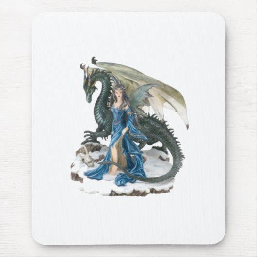 Drache zahmer mousepad (Vorne)