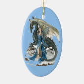 Drache zahmere 2 keramikornament (Rechts)