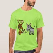 Drache zieht Burro-T - Shirt (Vorderseite)