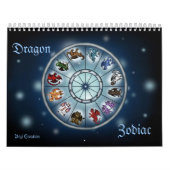 Drache Zodiacsigns Kalender (Titelbild)