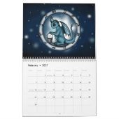 Drache Zodiacsigns Kalender (Feb 2027)
