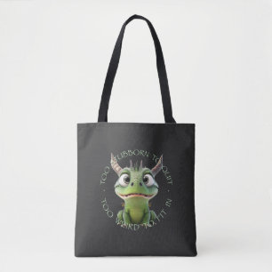 Drache zu stubborn, um zu komisch aufzuhören, um h tasche