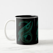 Drache Zweifarbige Tasse (Links)