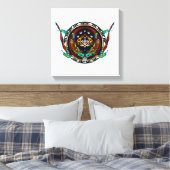 Drache Zwillinge Leinwanddruck (Insitu (Schlafzimmer))