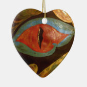 Dracheauge Keramikornament (Rechts)