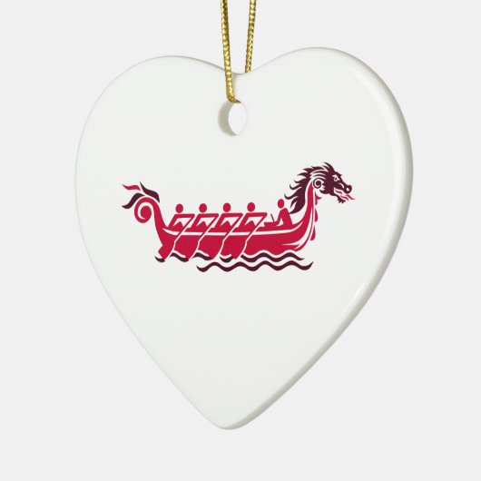 Dracheboot Keramikornament (Links)