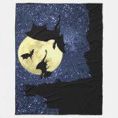 Drachefliegen, Mitternachtshimmelklippenschloss, Fleecedecke (Vorderseite)