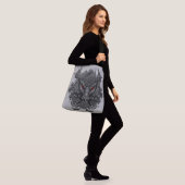 DracheGrayscale Tragetaschen Mit Langen Trägern (Am Model)