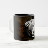 Drachekugel Zweifarbige Tasse (Vorderseite Links)