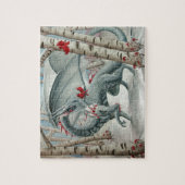 Drachekunst - Fantasie-Kunst Puzzle (Vertikal)