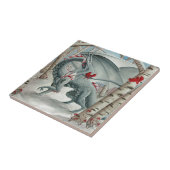 Drachekunst, Fantasiekunst, Dame des Waldes Fliese (Seite)