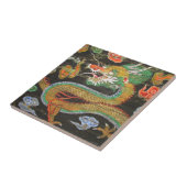 Drachemalerei auf der koreanischen Decke von Fliese (Seite)