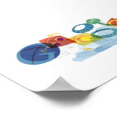 Drachen10 Std. Poster (Ecke)