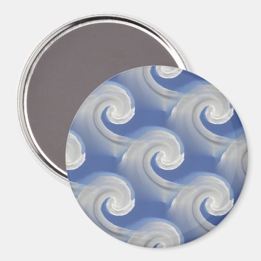 Drachen am Himmel.... Magnet (Vorderseite/Rückseite)