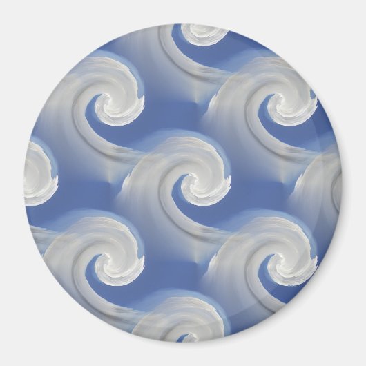 Drachen am Himmel.... Magnet (Vorne)