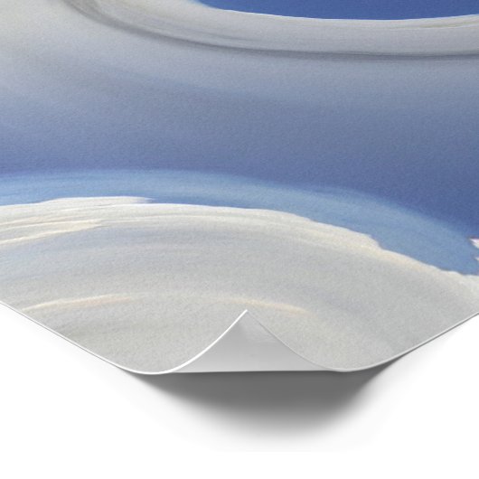 Drachen am Himmel...... Poster (Ecke)