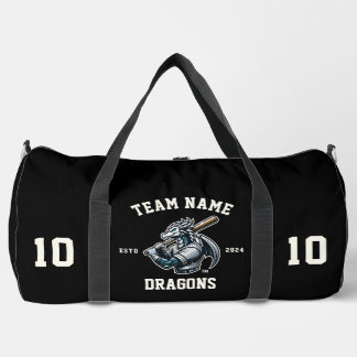 Drachen "Anpassbar" Baseball Duffle Bag