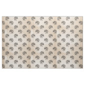 Drachen auf Elfenbein Stoff (Fat Quarter (45,7 x 55,9 cm))