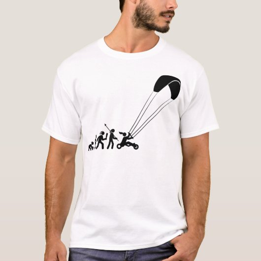 Drachen Buggying T-Shirt (Vorderseite)