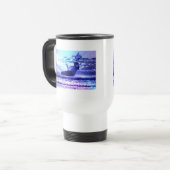 Drachen, der Plastikreise-Tasse surft Reisebecher (Vorderseite Links)