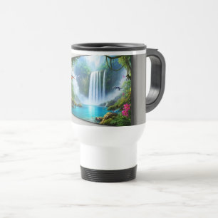 Drachen der verzauberten Wasserfälle Reisebecher