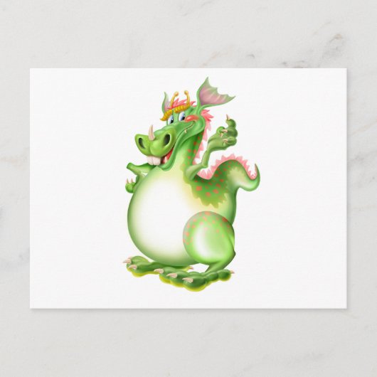 Drachen, Drachen, Dragão, Dragón, Postkarte (Vorderseite)