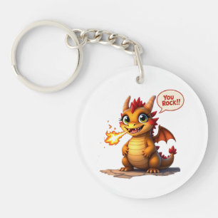 Drachen, du rockst schlüsselanhänger