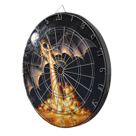Drachen fire dartscheibe (Vorderseite rechts)