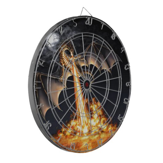 Drachen fire dartscheibe (Vorderseite Links)