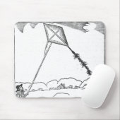 Drachen-Fliegen Mousepad (Mit Mouse)