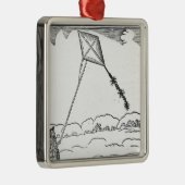 Drachen-Fliegen Ornament Aus Metall (Rechts)