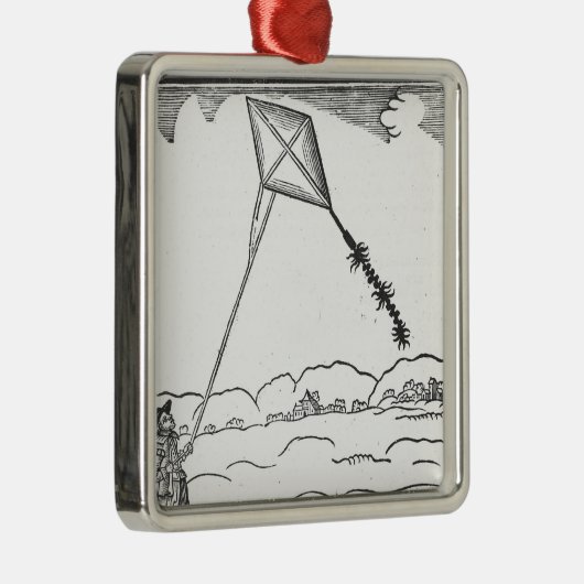 Drachen-Fliegen Ornament Aus Metall (Rechts)