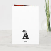 Drachen - Frohe Halloween! Heute werde ich die Kar Karte (Rückseite)