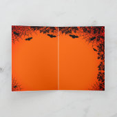 Drachen - Frohe Halloween! Heute werde ich die Kar Karte (Innenseite)