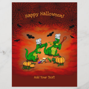 Drachen - Frohe Halloween! Heute werde ich kochen