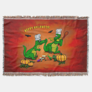 Drachen - Frohe Halloween! Heute werde ich kochen Decke