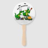 Drachen - Frohe Halloween! Heute werde ich kochen Fächer (Rückseite)