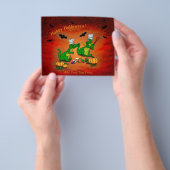 Drachen - Frohe Halloween! Heute werde ich kochen Flyer (Gruppe)