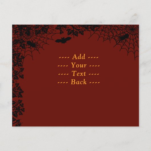 Drachen - Frohe Halloween! Heute werde ich kochen Flyer (Hinten)