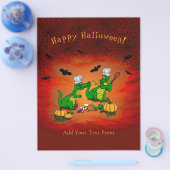 Drachen - Frohe Halloween! Heute werde ich kochen Flyer (Einzeln)